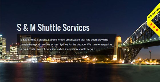 S & M Shuttle Service: Want to seek the services of a car? It is easy